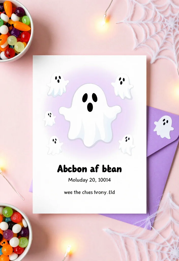 17 Unique Halloween Invitations That Will Make Your Guests Can't-Miss Your Party (Check Out #9!) - 11. Ghostly Gathering 1
