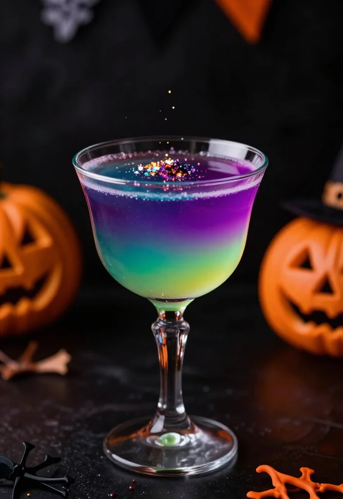 18 Spooky Halloween Cocktails That Will Bewitch Your Guests (You Won't Believe #10!) - 10. Potion of Immortality 1