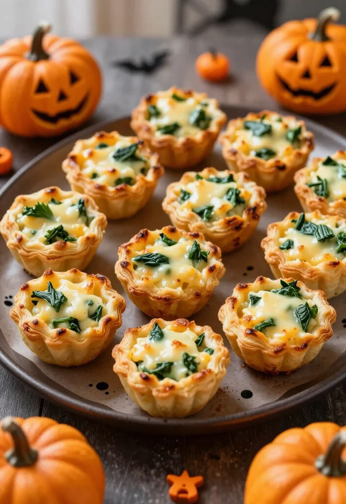 19 Easy and Delicious Halloween Snacks That Will Haunt Your Taste Buds (Don't Miss #8!) - 12. Cauldron Bites 1