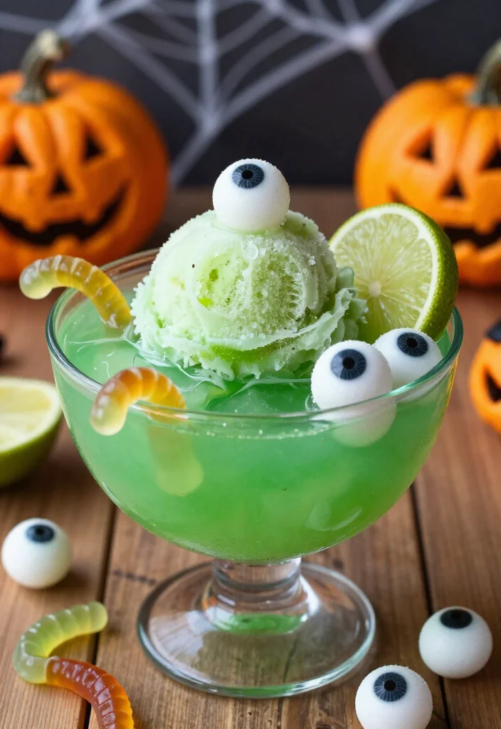 19 Easy and Delicious Halloween Snacks That Will Haunt Your Taste Buds (Don't Miss #8!) - 3. Witch’s Brew Punch 1
