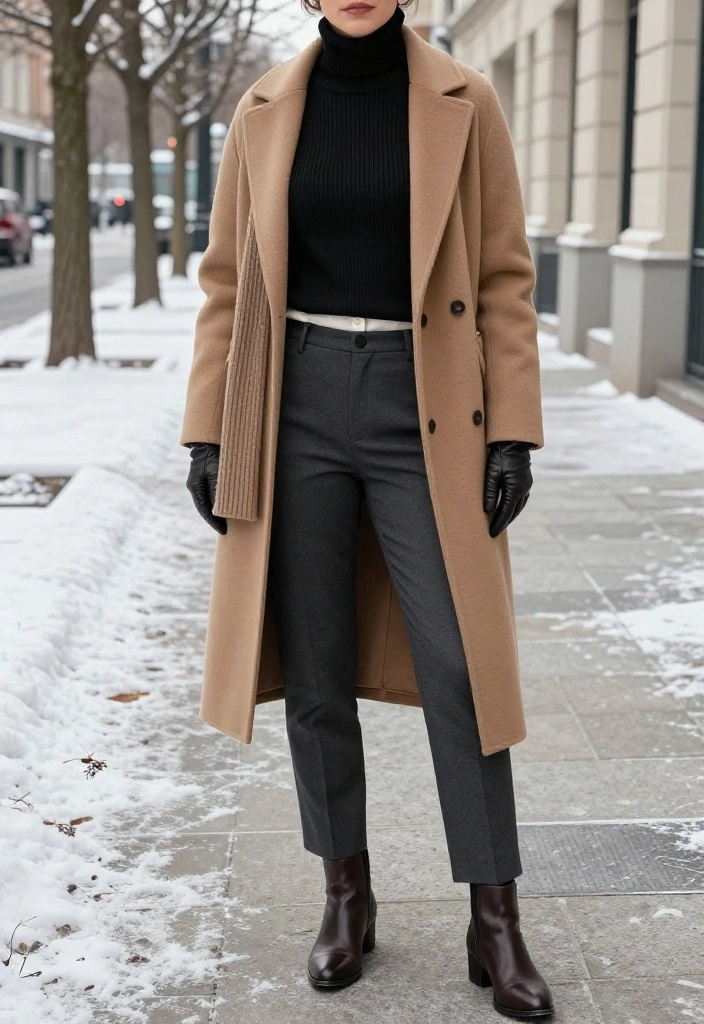 19 Winter Layering Ideas That Make Even the Coldest Days Look Fashion-Forward - 1. Start With a Slim Thermal Turtleneck 1