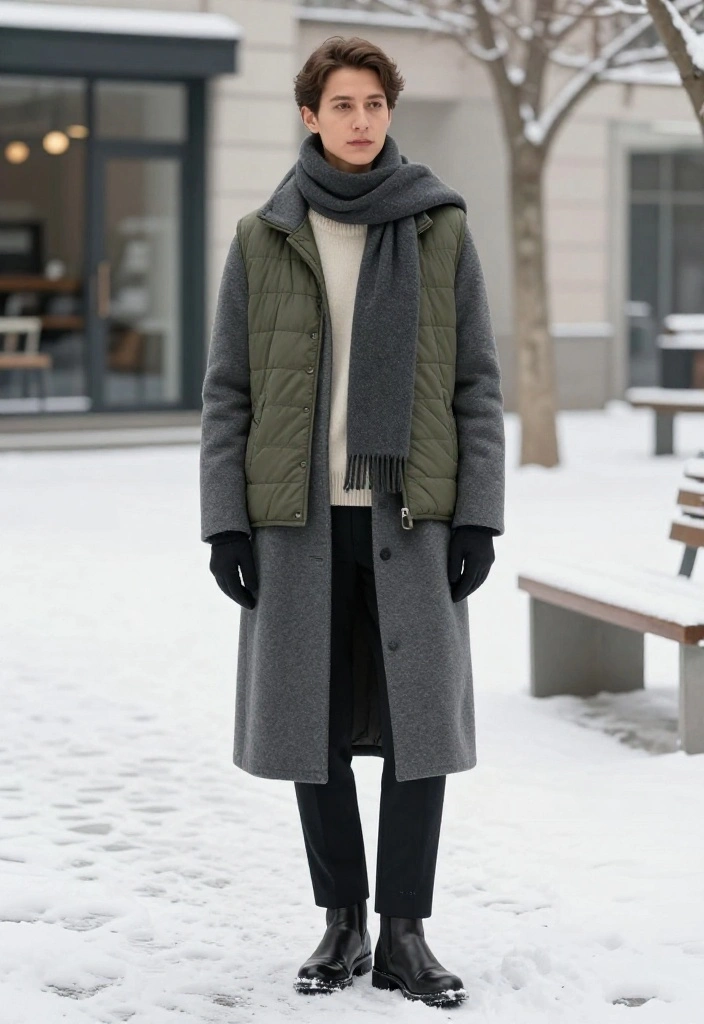 19 Winter Layering Ideas That Make Even the Coldest Days Look Fashion-Forward - 14. Use a Thin Quilted Liner as a Secret Warm Layer 1