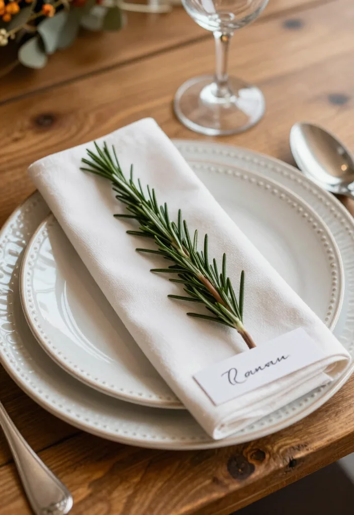20 Cozy Fall Wedding Decoration Ideas to Create the Perfect Atmosphere! - 6. Stylish Place Settings 1