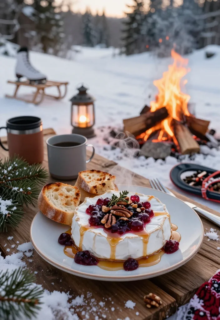 20 Outdoor Winter Date Ideas for Couples Who Want Adventure, Snow, and Unforgettable Memories - 18. Take a Winter Cabin Hike With Baked Brie 1