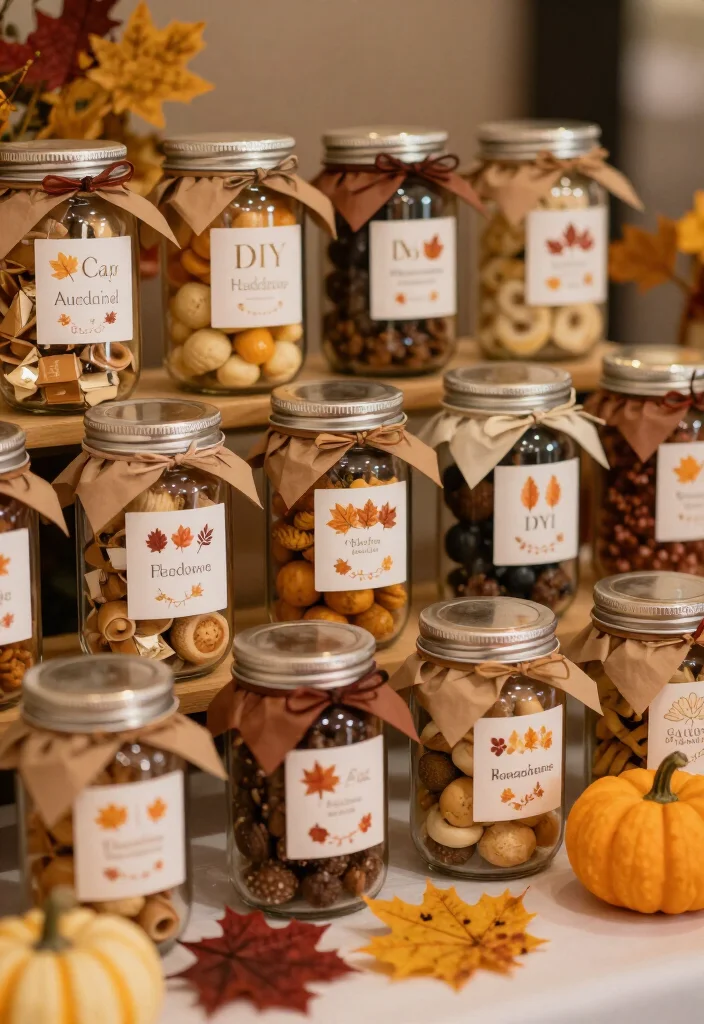 25 Creative Fall Wedding DIY Projects That'll Save You Money (And Impress!) - 13. DIY Wedding Favors 1