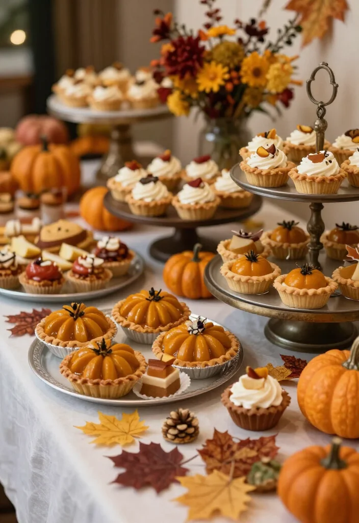 25 Creative Fall Wedding DIY Projects That'll Save You Money (And Impress!) - 25. Harvest-inspired Desserts 1