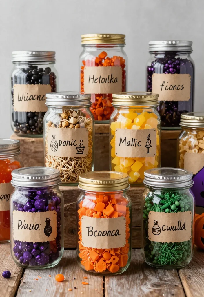25 Spooktacular Halloween Decorations You Can DIY This Weekend (Beware of #16!) - 15. Potion Ingredient Labels 1